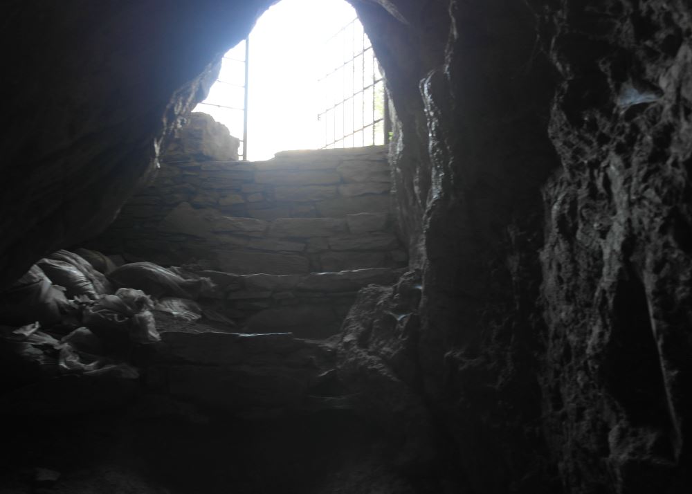 The cave in Agia Triada